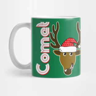 Comet, Family Christmas Santa Anime 8+ Reindeer Tshirts Mug